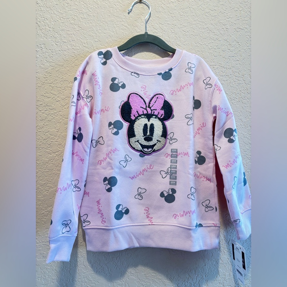 Pink - Minnie Mouse Pullover